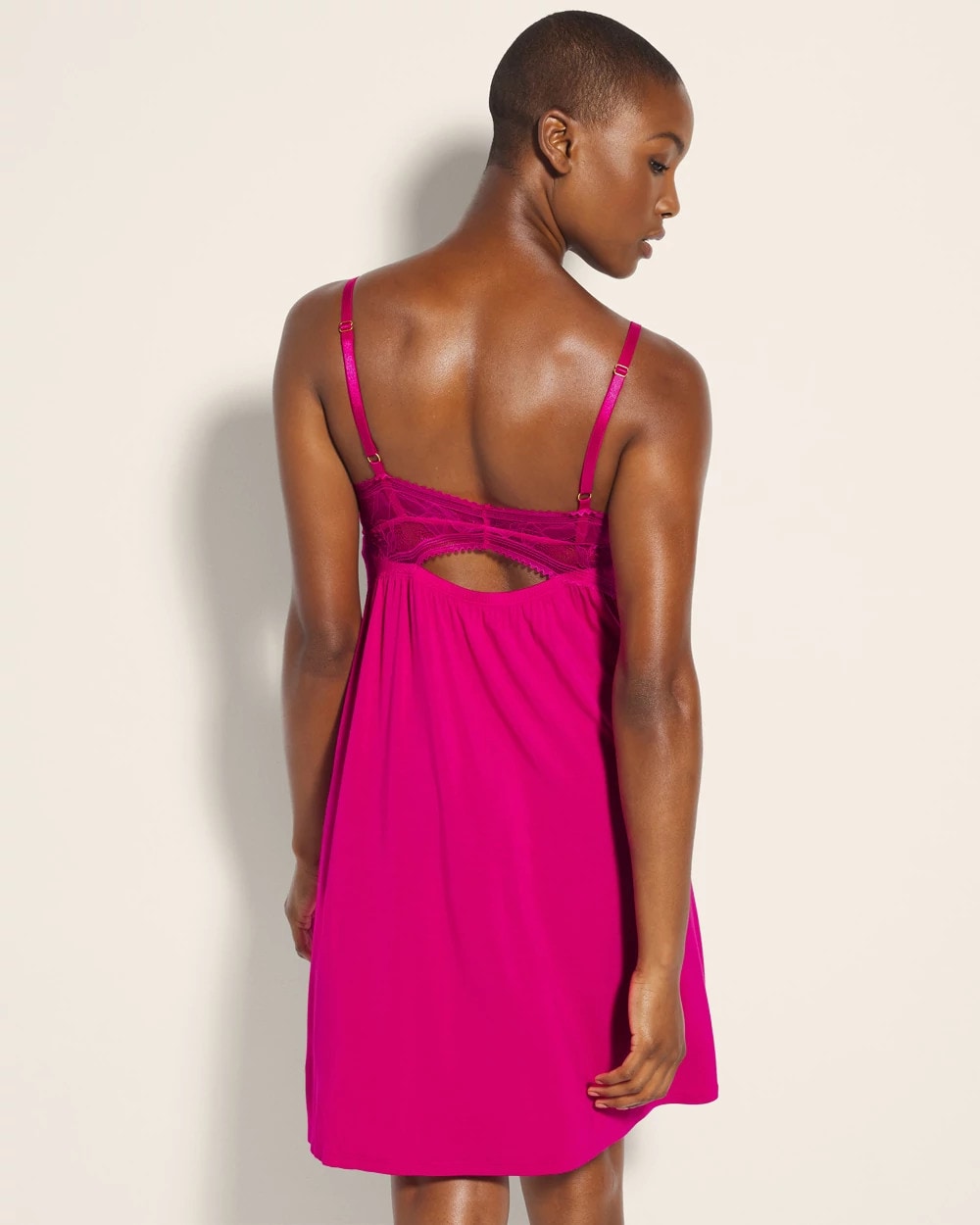 PINK COSMO - Soft Support Lace Chemise