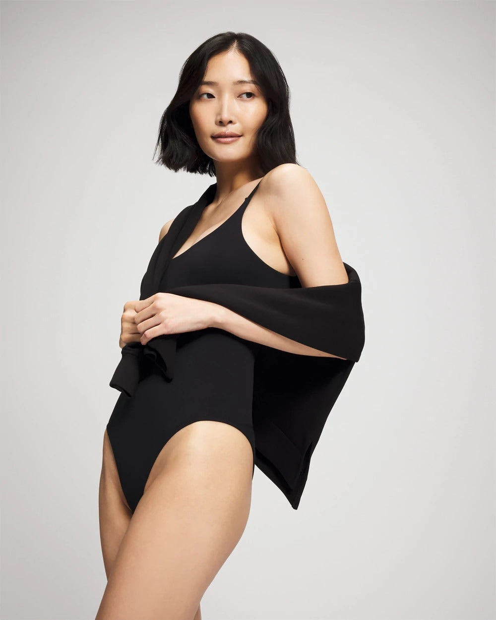 BLACK - Light Seamless Bodysuit