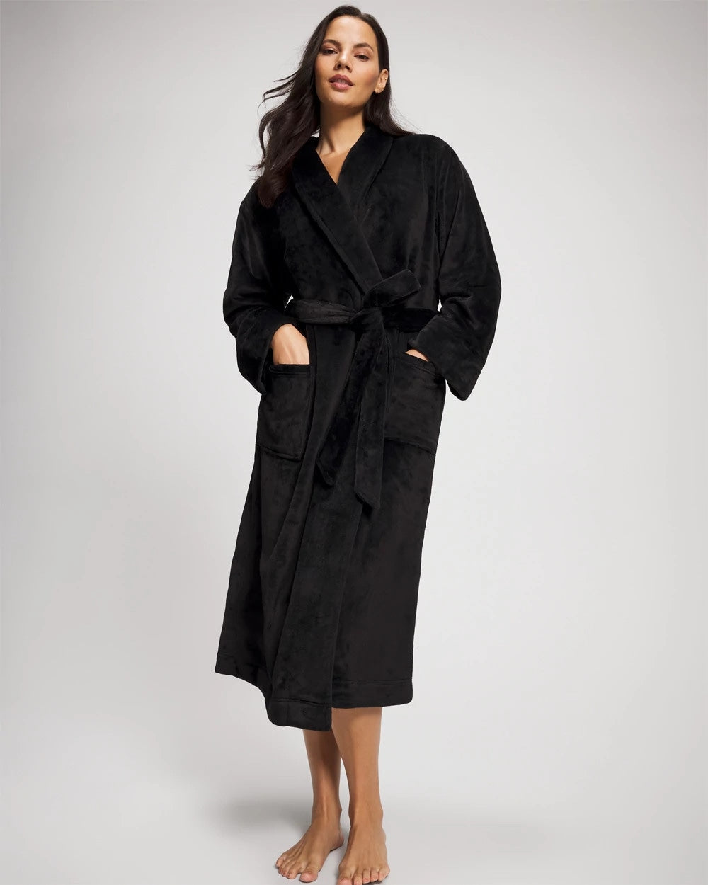 BLACK - Long Robe