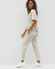 HEATHER CRYSTAL - Cropped Pants