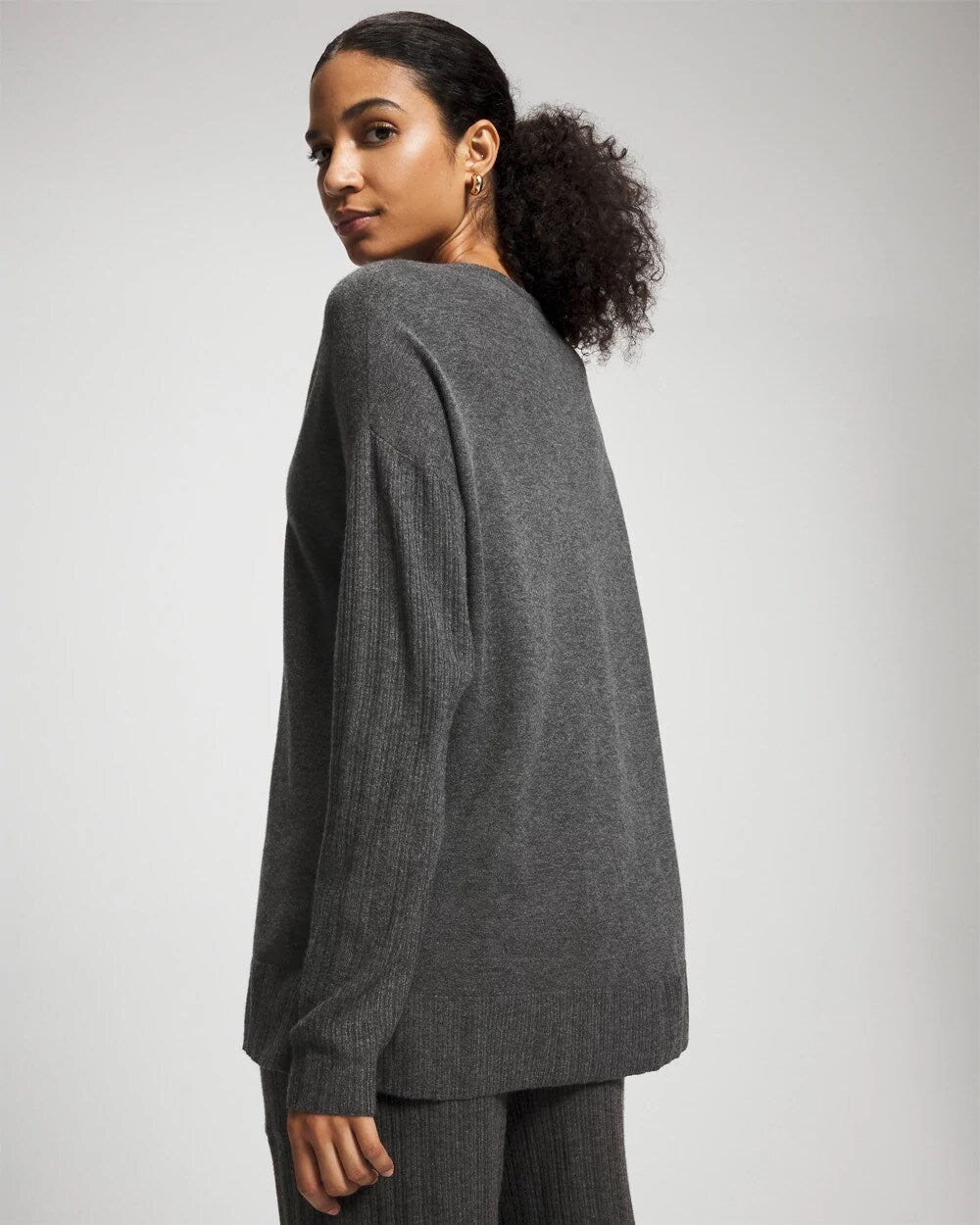 HEATHER QUARTZ - Premier Knit Sweater