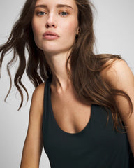 DEEPEST MARINE - Soft Jersey Racerback Bra Tank