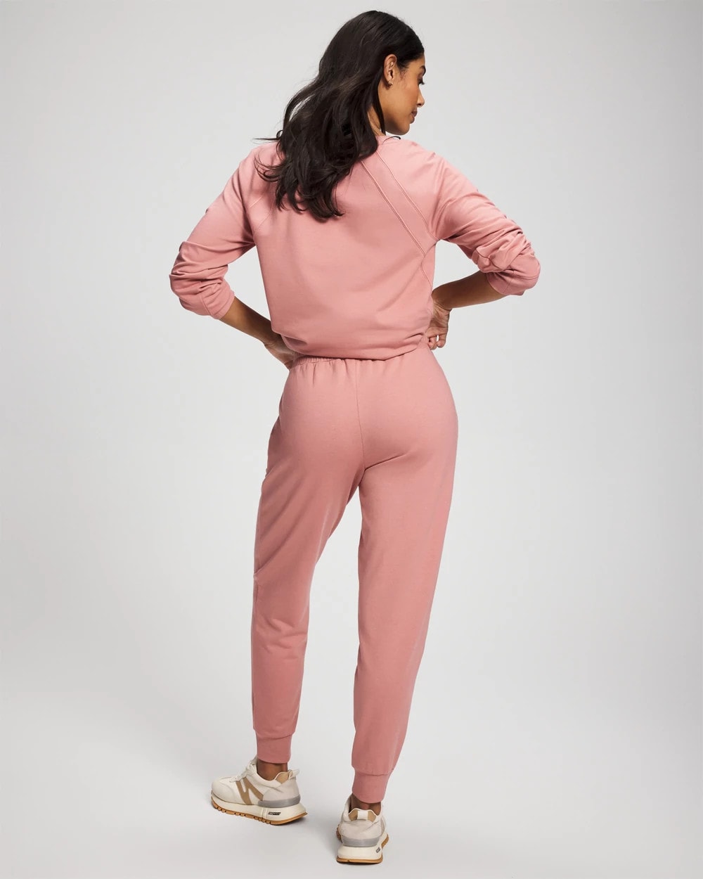 CINDER ROSE - Essential Terry Jogger