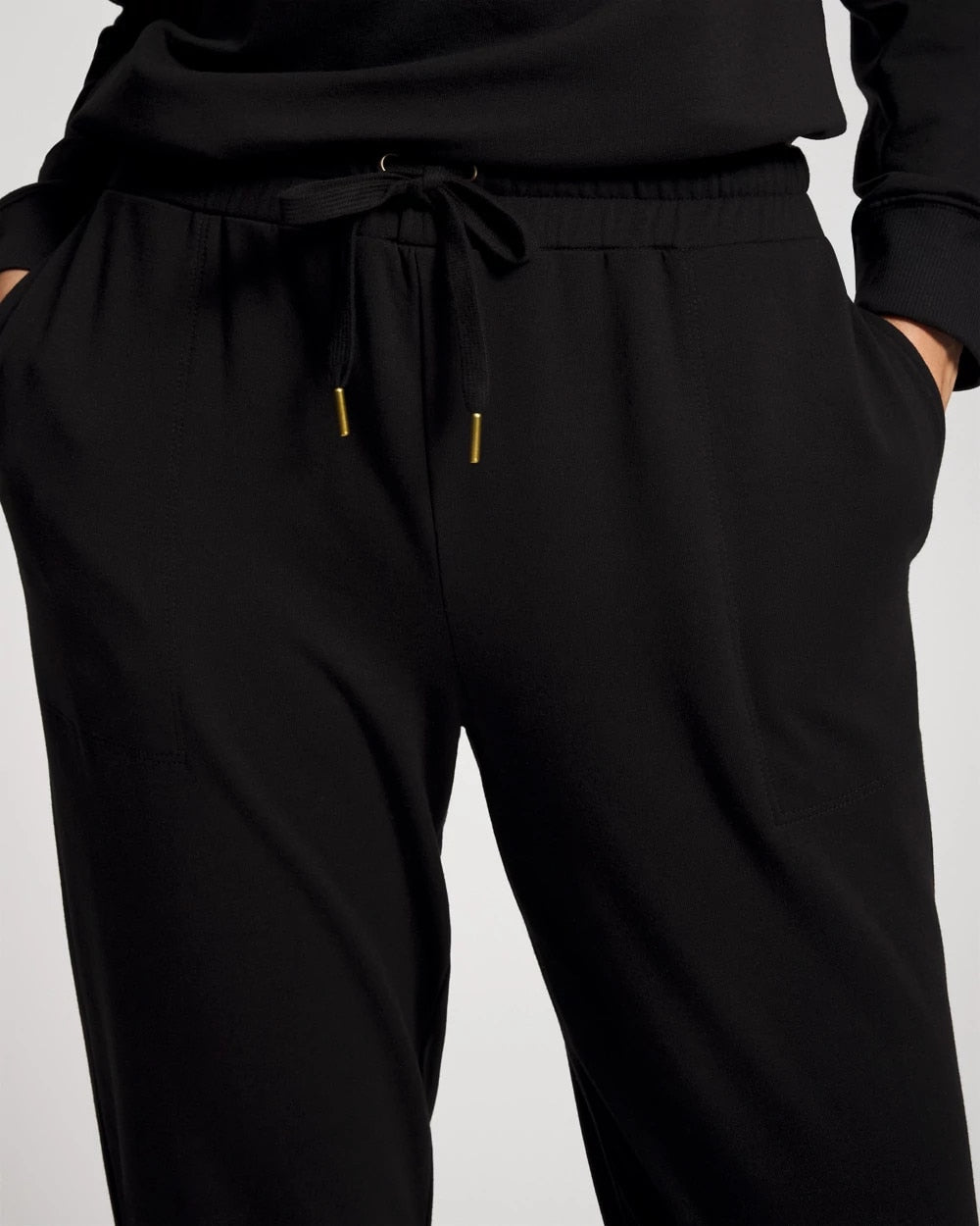BLACK - Essential Terry Jogger