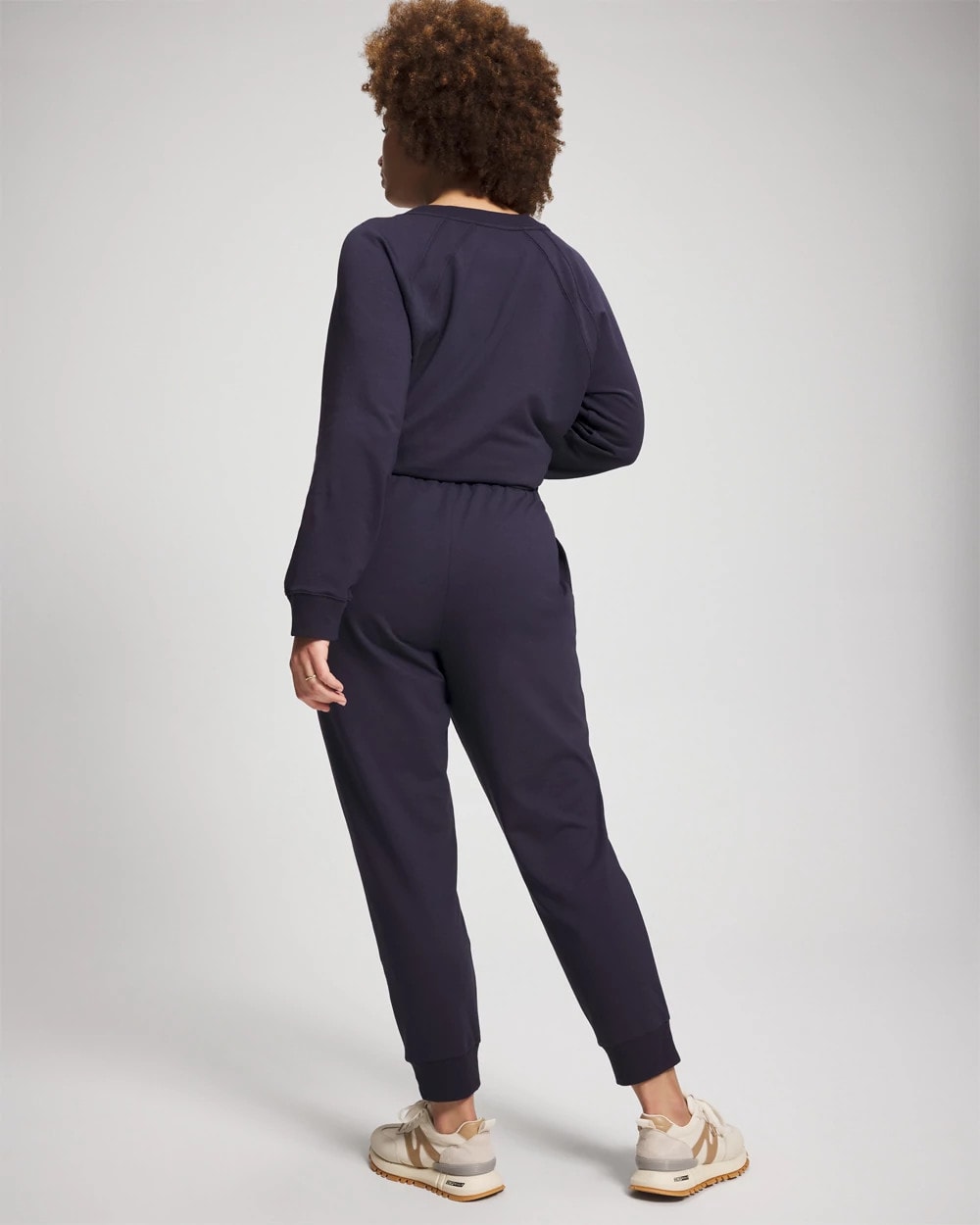 DEEP INDIGO - Essential Terry Jogger