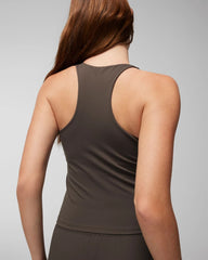 DARK GRAY OLIVE - 24/7 Racerback Bra Tank