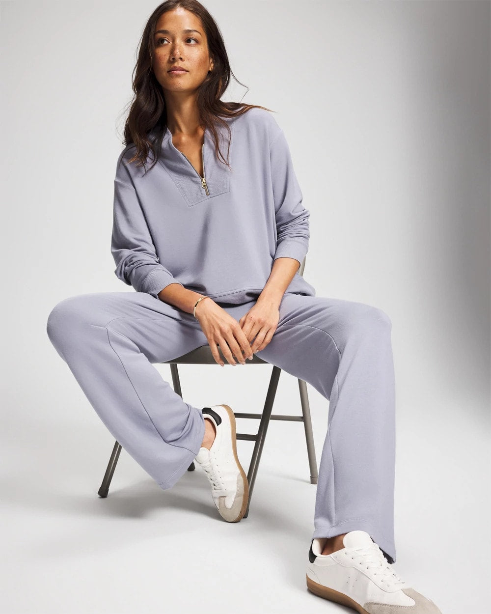 PERFECT SKY - Ultrasoft Fleece Straight Leg Pant