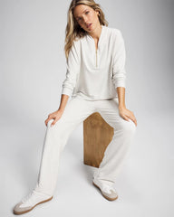 HEATHER DREAM - Ultrasoft Fleece Straight Leg Pant