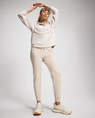 HEATHER SHELL - Ultrasoft Fleece Joggers