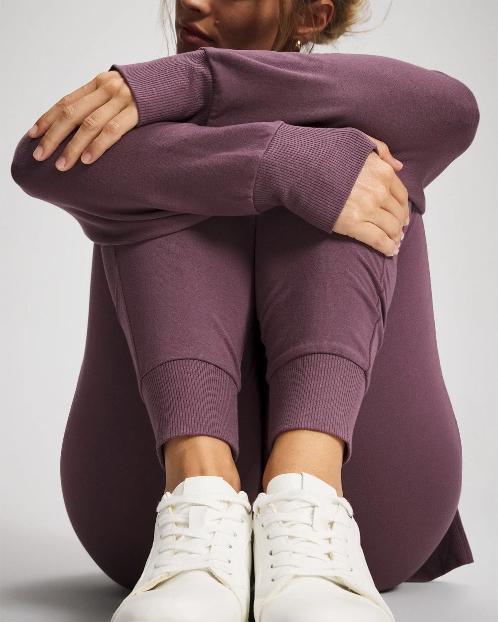 PURPLE FLINT - Ultrasoft Fleece Joggers
