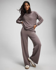 DARK TAUPE - Modern Modal Straight Leg Pant