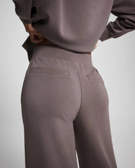 DARK TAUPE - Modern Modal Straight Leg Pant