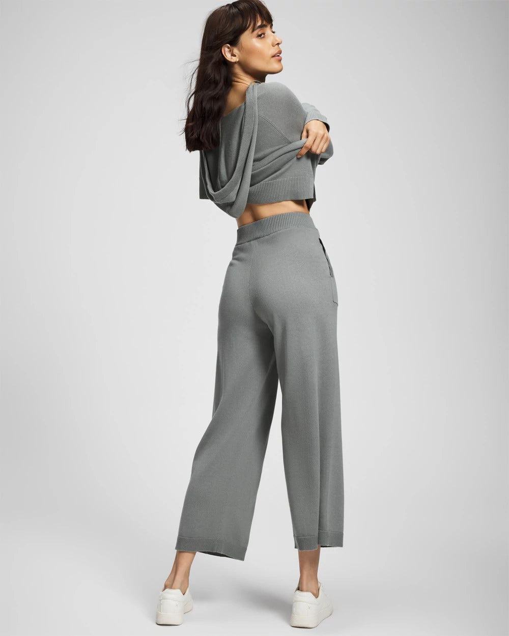 SEDONA SAGE - Cotton Sweater Crop Pant
