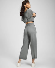 SEDONA SAGE - Cotton Sweater Crop Pant