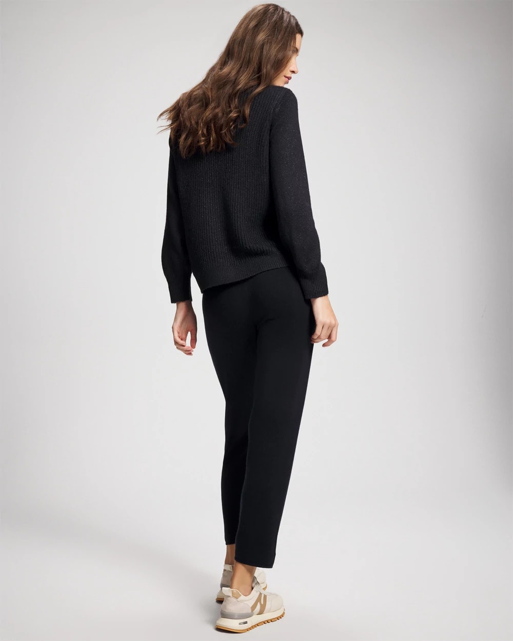MIDNIGHT SKIES - Premier Knit Straight Leg Ankle Pant