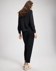 MIDNIGHT SKIES - Premier Knit Straight Leg Ankle Pant