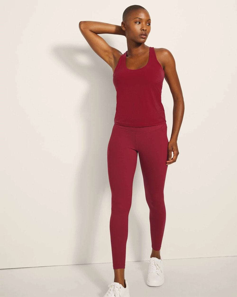 RED FLIRT - High-Waist Pocket Leggings