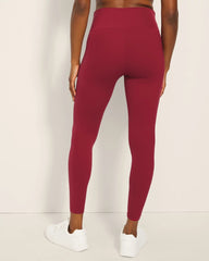 RED FLIRT - High-Waist Pocket Leggings