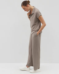 SMOKED TRUFFLE - Wide Leg Pant