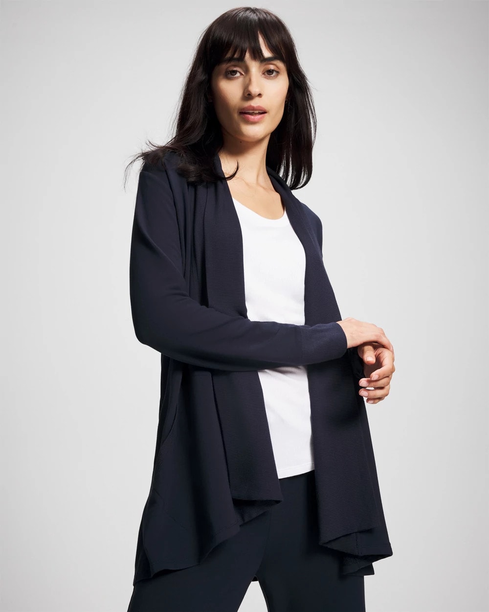 MIDNIGHT SKIES - Ultrasoft Fleece Cardigan