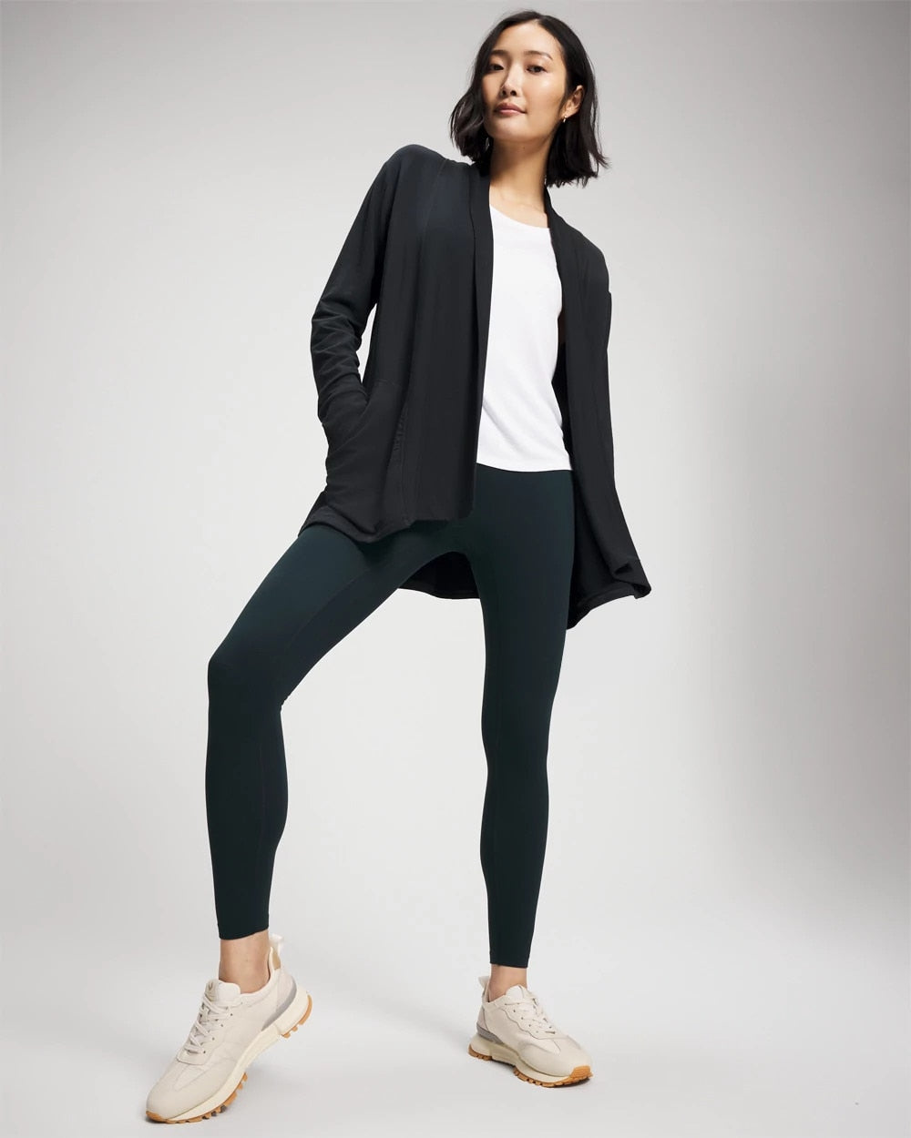 DEEPEST MARINE - Ultrasoft Fleece Cardigan