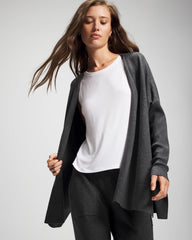 HEATHER QUARTZ - Premier Knit Sweater Wrap