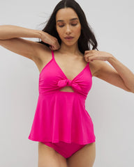 CAMELLIA ROSE - Soma Swim Flyaway Tankini Top