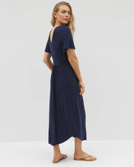NIGHTFALL NAVY - Pamilla Midi Bra Dress