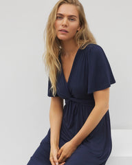 NIGHTFALL NAVY - Pamilla Midi Bra Dress