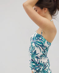 PALM PERFECT COCONUT - Bandeau Tankini Top