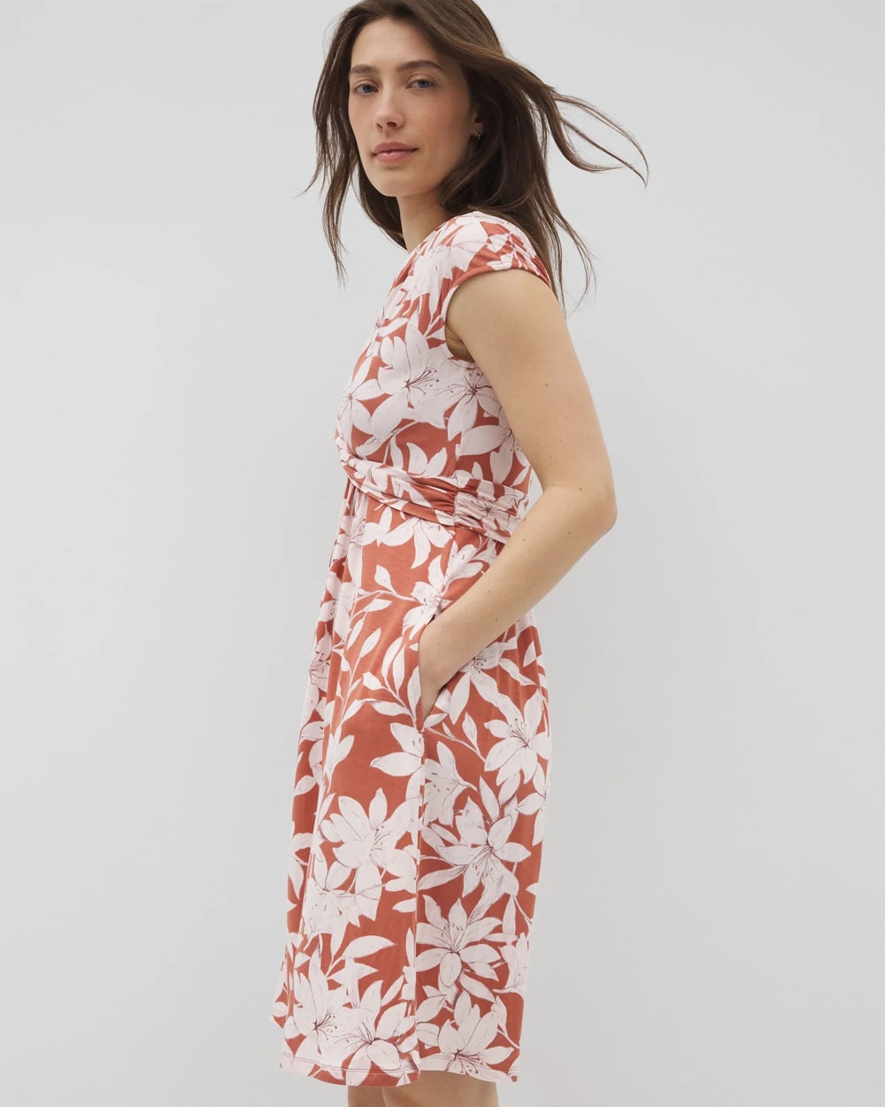 FLAMENCO FLORAL G SB - Twist Short Bra Dress