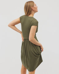 OLIVE NIGHT - Twist Short Bra Dress
