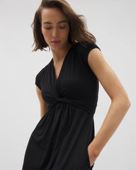 BLACK - Twist Short Bra Dress