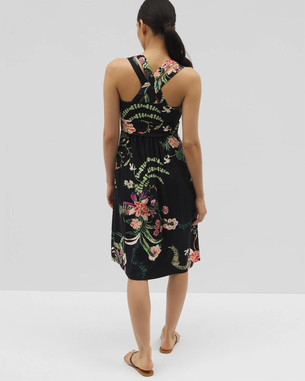 PARADISE PLUMES DRAMA G B - Cross Back Strap Bra Dress