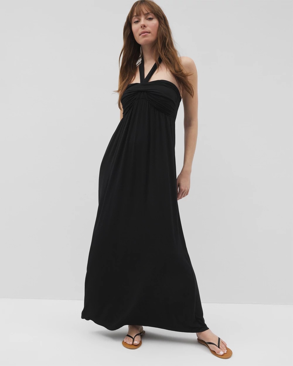 BLACK - Retreat Maxi Bra Dress