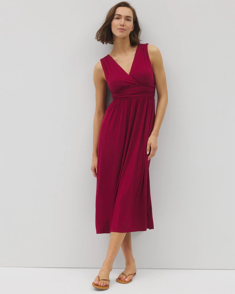 RED BEAUTY - Goddess Midi Bra Dress