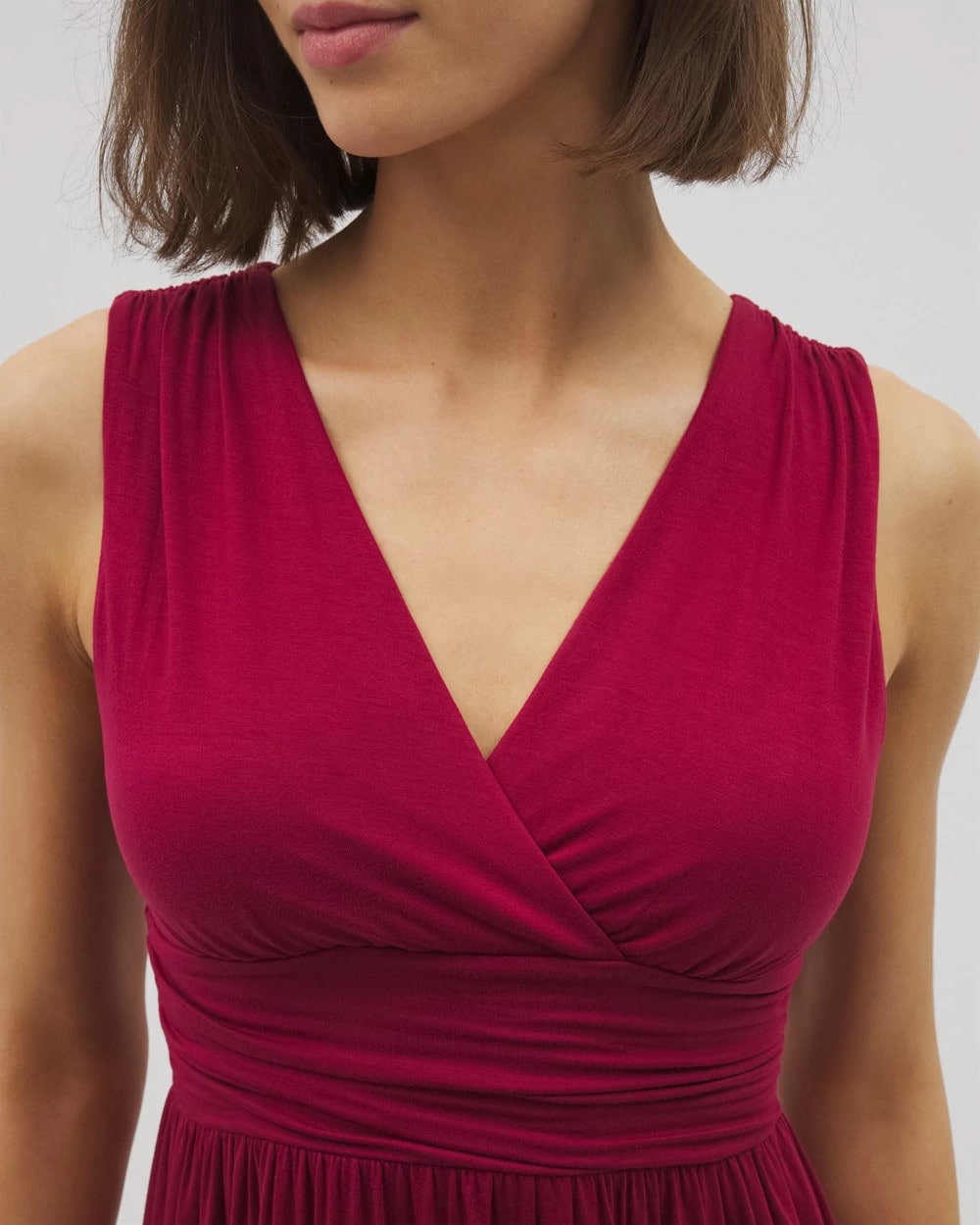 RED BEAUTY - Goddess Midi Bra Dress