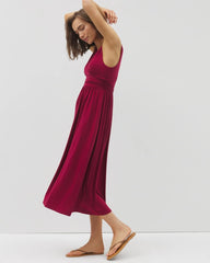 RED BEAUTY - Goddess Midi Bra Dress