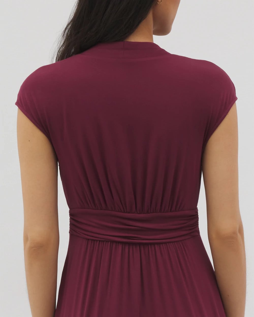 VELVET PLUM - Serenity Maxi Bra Dress