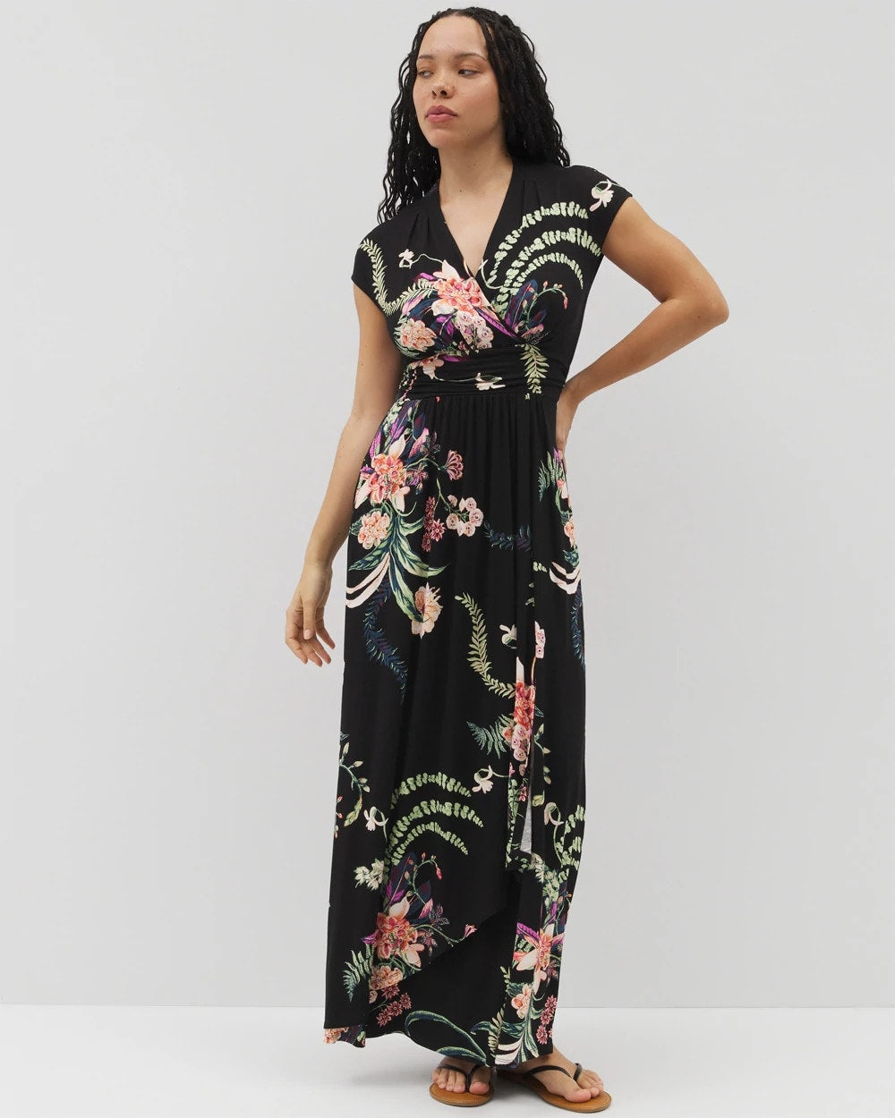 PARADISE PLUMES DRAMA G B - Serenity Maxi Bra Dress
