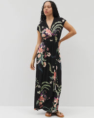 PARADISE PLUMES DRAMA G B - Serenity Maxi Bra Dress