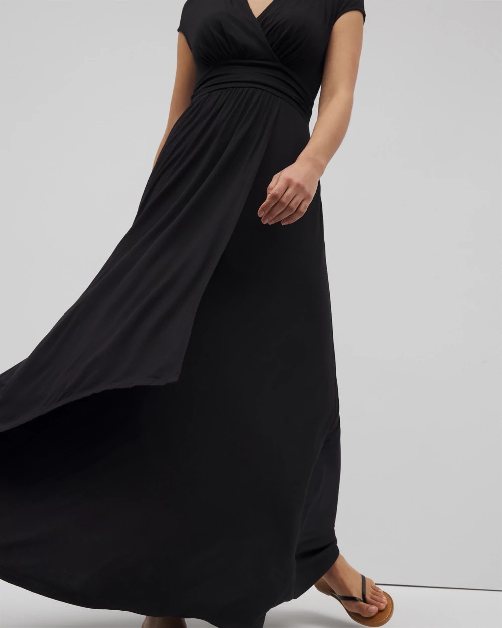 BLACK - Serenity Maxi Bra Dress