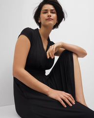 BLACK - Serenity Maxi Bra Dress