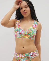 MULTI - Bleu Rod Beattie All Set For Summer Over the Shoulder Underwire Bikini