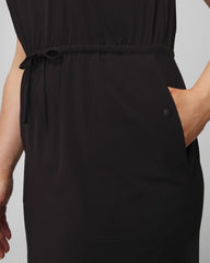 BLACK - Tank Cargo Dress