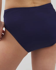 TRUE BLUE - Twist-Front Bikini Bottoms