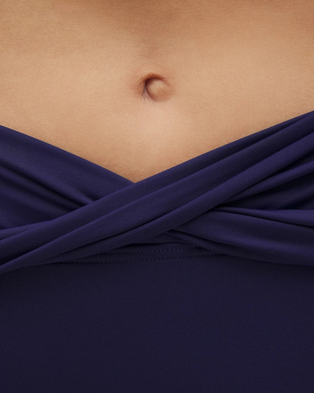 TRUE BLUE - Twist-Front Bikini Bottoms