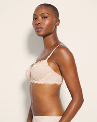 HUSH - Soma Balconette Unlined Bra with Lace
