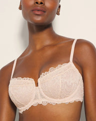 HUSH - Soma Balconette Unlined Bra with Lace