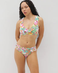 MULTI - Bleu Rod Beattie All Set for Summer Sarong Hipster Swim Bottom